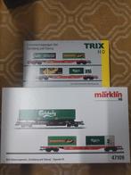 Draagwagons Carlsberg en Tuborg, Hobby en Vrije tijd, Modeltreinen | H0, Wisselstroom, Wagon, Ophalen of Verzenden, Zo goed als nieuw