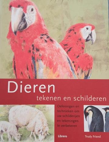 Dieren tekenen en schilderen - Trudy Friend   beschikbaar voor biedingen
