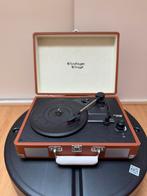 Vintage Vinyl platenspeler, Audio, Tv en Foto, Platenspelers, Ophalen of Verzenden, Zo goed als nieuw, Platenspeler, Overige merken