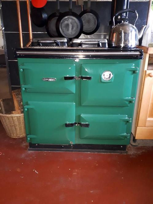rayburn fornuis met boiler/cv optie, houtgestookt, Witgoed en Apparatuur, Fornuizen, Refurbished, Vrijstaand, Gas, 5 kookzones of meer