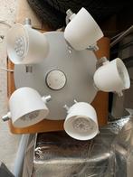 IKEA Plafondspot Wit - 5 Spots, Led-lamp, Minder dan 30 watt, Overige fittingen, Ophalen of Verzenden
