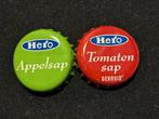 Hero Appelsap en Tomatensap Kroonkurken, Ophalen of Verzenden, Gebruikt, Gebruiksvoorwerp