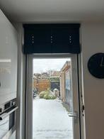 Zwarte houten jaloezie, Huis en Inrichting, Stoffering | Gordijnen en Lamellen, 200 cm of meer, Zwart, Zo goed als nieuw, 50 tot 100 cm