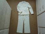René Frères creme blazer en broek mt 36 splinternieuw, Kleding | Dames, Ophalen of Verzenden, Nieuw, Maat 36 (S), Beige