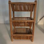 Houten Opbergrek met 3 Bakjes, Huis en Inrichting, Ophalen of Verzenden