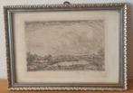 Ets 1908 Hendrik van Bloem Bergen noord hollandse duinen., Antiek en Kunst, Kunst | Etsen en Gravures, Ophalen