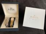 Twee Edox Les Combes Horloges, Sieraden, Tassen en Uiterlijk, Horloges | Dames, Overige merken, Staal, Gebruikt, Staal