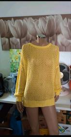 Mooie wijdvallende gaten trui van atmosphere maat 42 44, Atmosphere, Geel, Maat 42/44 (L), Ophalen of Verzenden