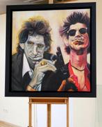 schilderij Keith Richards Rolling Stones, Antiek en Kunst, Kunst | Schilderijen | Modern, Ophalen