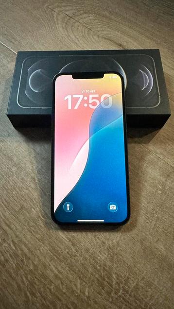 Iphone 12 pro max grijs 128 GB - 82% - barst achterkant beschikbaar voor biedingen