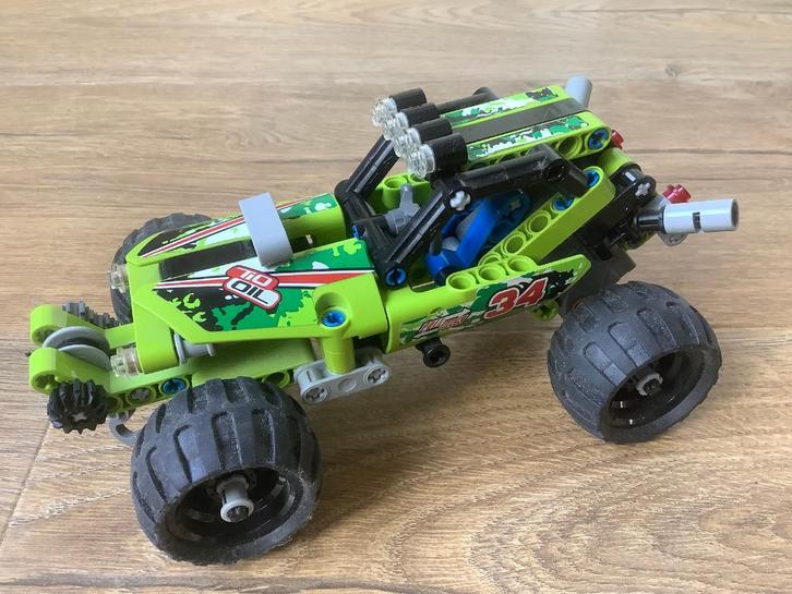 Lego Technic 42027 Woestijnracer met pullback motor, Kinderen en Baby's, Speelgoed | Duplo en Lego, Gebruikt, Lego, Complete set