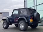 Jeep Wrangler 2.5i Softtop + Hardtop, Cabriolet, Blauw, Leder, Bedrijf