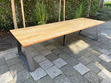 Nieuw 4 Seasons Outdoor Basso Teak hout tuin tafel 240 - 300 beschikbaar voor biedingen