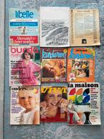 9 oude vintage tijdschriften jaren zeventig en tachtig, Gelezen, Ophalen of Verzenden
