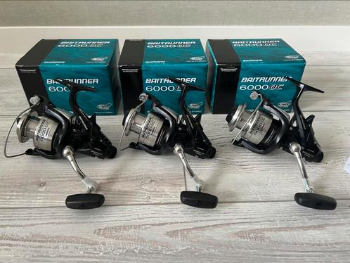 3 x Shimano Baitrunners 6000 OC NIEUWSTAAT!, Watersport en Boten, Hengelsport | Karpervissen, Zo goed als nieuw, Molen, Ophalen of Verzenden