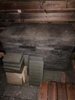 140 Grijze Betontegels 20x30 cm, Tuin en Terras, Tegels en Klinkers, Gebruikt, Ophalen of Verzenden, 10 m² of meer, Beton