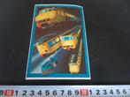 sticker NS spoorwegen trein locomotief 4x *, Ophalen, Zo goed als nieuw
