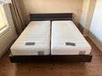 Bedombouw 180x200 met elektrisch verstelbare bodems, Ophalen, Gebruikt, Tweepersoons, Bedbodem