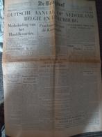 Telegraaf uit mei 1940, Ophalen of Verzenden, 1940 tot 1960, Tijdschrift
