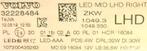 Volvo V40 LED rechter koplamp rechts 32228484, Auto-onderdelen, Verlichting, Ophalen of Verzenden, Gebruikt