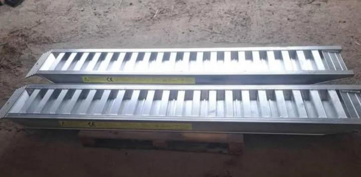 Aluminium Oprijplaten, Auto diversen, Aanhangwagen-onderdelen, Nieuw, Ophalen of Verzenden