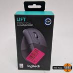 Logitech Lift - Verticale ergonomische muis - Rechtshandig -, Computers en Software, Muizen, Zo goed als nieuw
