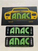 ANAC stickers., Ophalen of Verzenden, Zo goed als nieuw, Overige typen