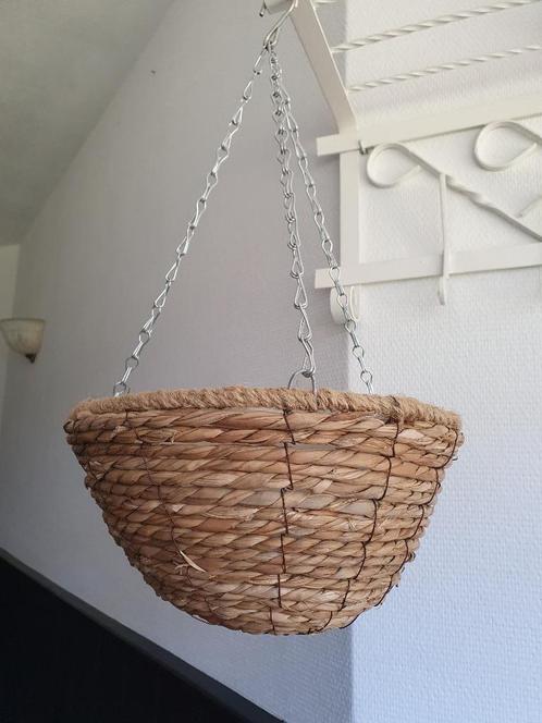 Hanging basket plantenmand, Tuin en Terras, Bloembakken en Plantenbakken, Nieuw, Binnen, Balkon, Tuin, Minder dan 30 cm, Minder dan 60 cm