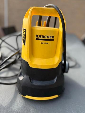 Kärcher Dompelpomp SP 2 Flat - Perfect voor wateroverlast! beschikbaar voor biedingen