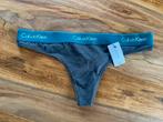 Calvin klein string maat s en L, Verzenden, Grijs, String