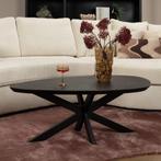 HACO - Moderne zwarte salontafel, Huis en Inrichting, Ophalen, Gebruikt, 100 tot 150 cm, Eikenhout