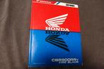 Honda CBR900RR Fireblade 2000 motorcycle shop manual CBR 900, Motoren, Handleidingen en Instructieboekjes, Ophalen of Verzenden
