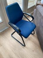 Bureau of kantoor stoel, Ophalen, Gebruikt, Blauw, Eén