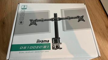 Iiyama monitorbeugel voor 2 schermen DS1002C-B1 beschikbaar voor biedingen