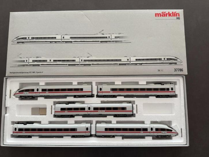 Märklin 37786 ICE 3 5 delig, Hobby en Vrije tijd, Modeltreinen | H0, Zo goed als nieuw, Treinset, Wisselstroom, Märklin, Ophalen
