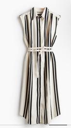 Nieuw H&M overhemd jurk linnen zwart creme mt XL oto 67cm, Kleding | Dames, Grote Maten, H&M, Verzenden, Nieuw, Jurk