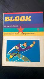 Stripboek Blook De Supermolekuul, Gelezen, Eén stripboek, John Bakker, Ophalen of Verzenden