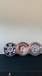 3 metalen wandborden queen Elisabeth., Ophalen of Verzenden