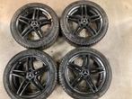 17 inch RIAL Mercedes A/B/C/CLA/E velgen - winter opmaakset, Ophalen, Gebruikt, Banden en Velgen, 17 inch