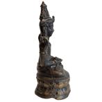 Oud bronzen beeld van Avalokiteshvara, Ophalen of Verzenden, Gebruikt