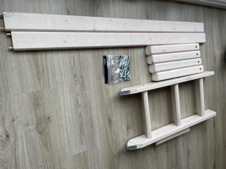 Flexa onderdelen voor halfhoogslaper + gordijnen Brandweer, Kinderen en Baby's, Kinderkamer | Stapelbedden en Hoogslapers, Gebruikt