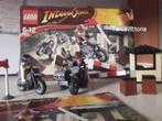 Lego 7620 Indiana Jones Motorcycle Chase Motor Achtervolging, Ophalen of Verzenden, Zo goed als nieuw, Complete set, Lego