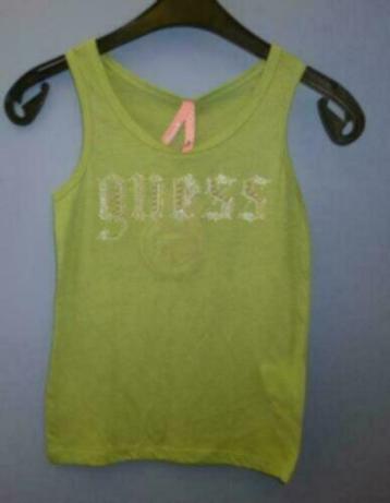 Guess nieuw groen topje merknaam in glim studs 128 nr 28598 beschikbaar voor biedingen