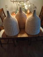 Ikea Leran hanglamp van Rotan. 35 euro per lamp, Ophalen, 25 tot 50 cm, Bruin, Overige vormen