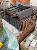 Dakpannen antraciet mat grijs, Doe-het-zelf en Verbouw, Dakpannen en Dakbedekking, Ophalen, 10 tot 15 m², Steen of Klei, Zo goed als nieuw