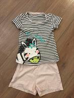 HEMA Pyjama Zebra Maat 122/128, Nacht- of Onderkleding, Meisje, Ophalen of Verzenden, Zo goed als nieuw