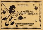 Eindhoven QSL kaart Woody Woodpecker, Ophalen of Verzenden, 1980 tot heden, Ongelopen