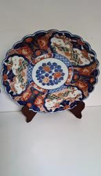 2 Antieke Imari Japanse Porseleinen borden, 19de eeuw, 21cm., Ophalen of Verzenden