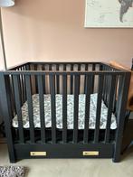 Zwarte box met lade, Kinderen en Baby's, Boxen, Ophalen, Gebruikt, Boxkleed