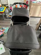 Tweeling wagen  met 2x babybak, Kinderen en Baby's, Kinderwagens en Combinaties, Gebruikt, Verstelbare duwstang, Combiwagen, Ophalen